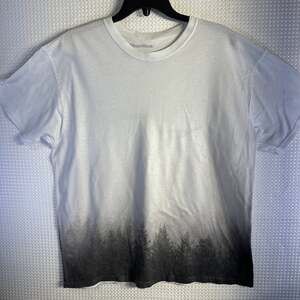 Threadless Misty Forest Ombre All Over Print T-Shirt